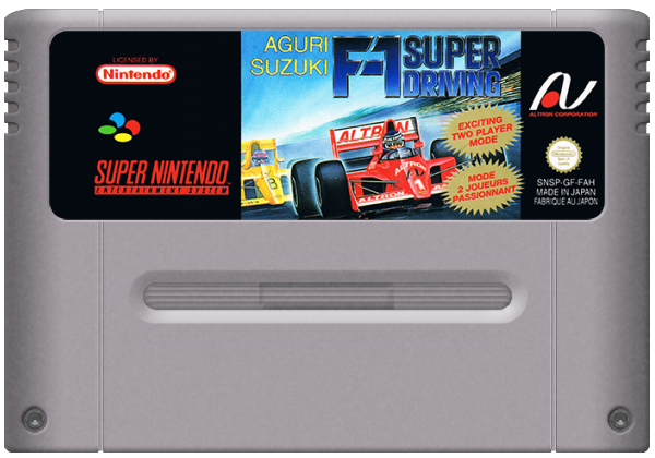 Aguri Suzuki F-1 Super Driving media 7 for Super Nintendo